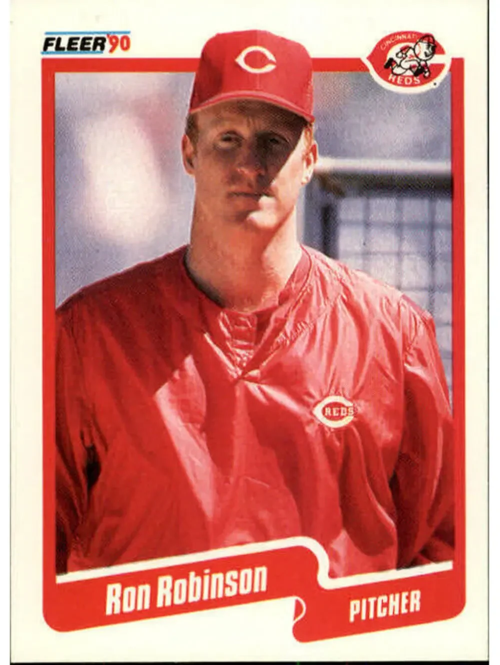 1990 Ron Robinson Fleer Baseball Card #431